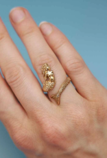 Mermaid Ring - Adjustable Ring | Bronze