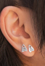 Ouija Post Earrings 9x6mm | Recycled Sterling Silver