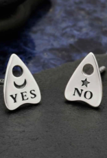 Ouija Post Earrings 9x6mm | Recycled Sterling Silver