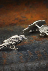 Raven Post Earrings 7x15mm | Sterling Silver