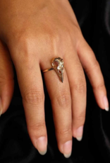 Raven Skull Ring | Bronze | Raven Skull Ring | Bronze |