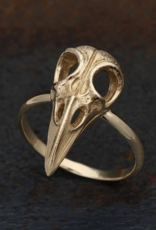 Raven Skull Ring | Bronze | Raven Skull Ring | Bronze |