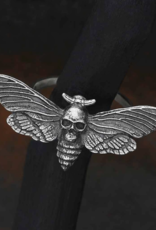 Realistic Deaths Head Moth Ring | Sterling Silver Realistic Deaths Head Moth Ring | Sterling Silver