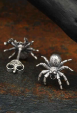 Spider Post Earrings 11x12mm | Recycled Sterling Silver