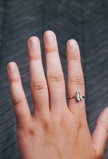 Sterling Silver 3D Ghost Ring | Sterling Silver 3D Ghost Ring |