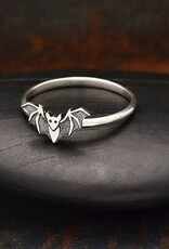 Sterling Silver Bat Ring |