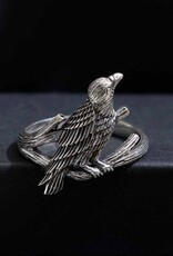 Sterling Silver Raven Ring |