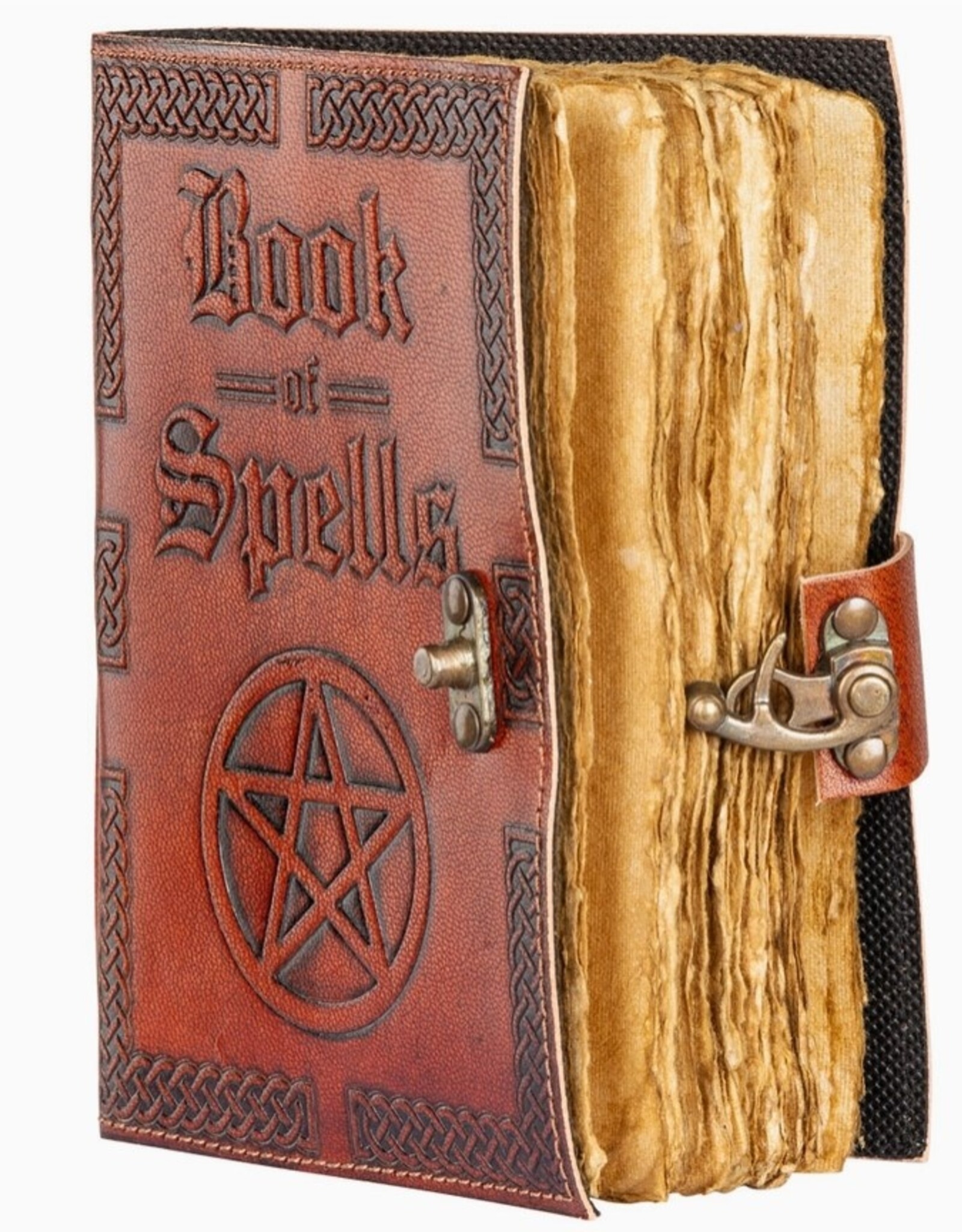 Book of Spells Leather Journal