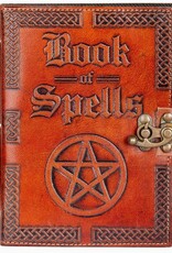 Book of Spells Leather Journal