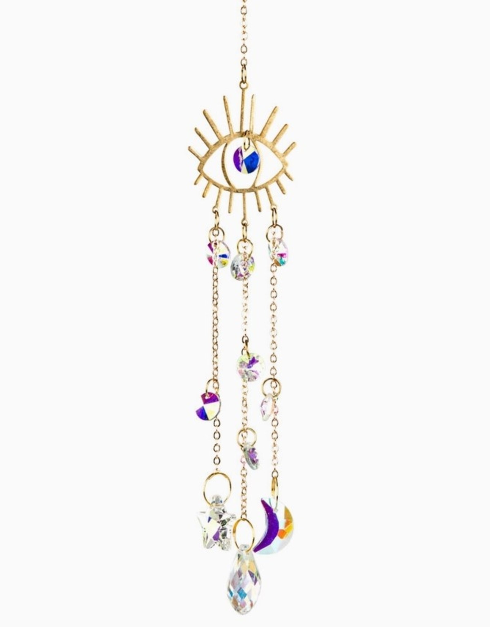 Evil Eye Crystal Suncatcher
