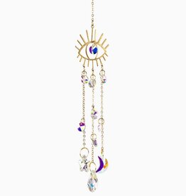 Evil Eye Crystal Suncatcher