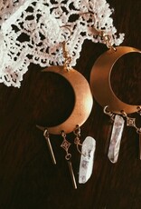 *But Darling What If You Fly Earrings - Gold