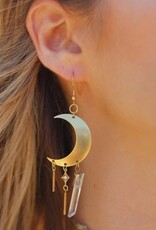 *But Darling What If You Fly Earrings - Gold
