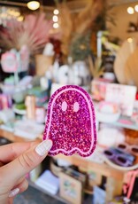 Pink Party Ghost Sticker Pink Party Ghost Sticker