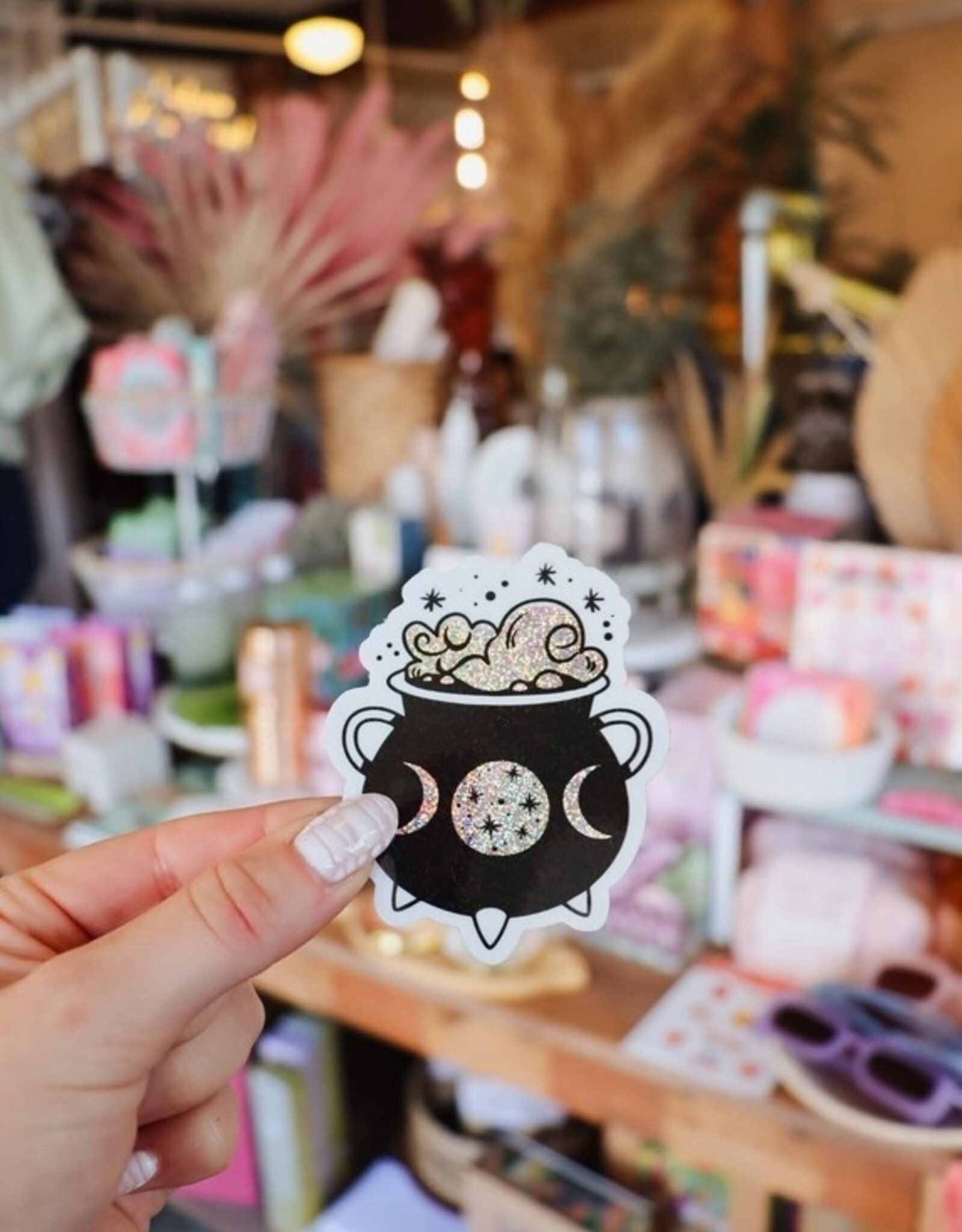 Magic Bubbling Cauldron Sticker