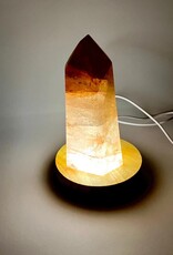 LED Wood Base Stands 4"