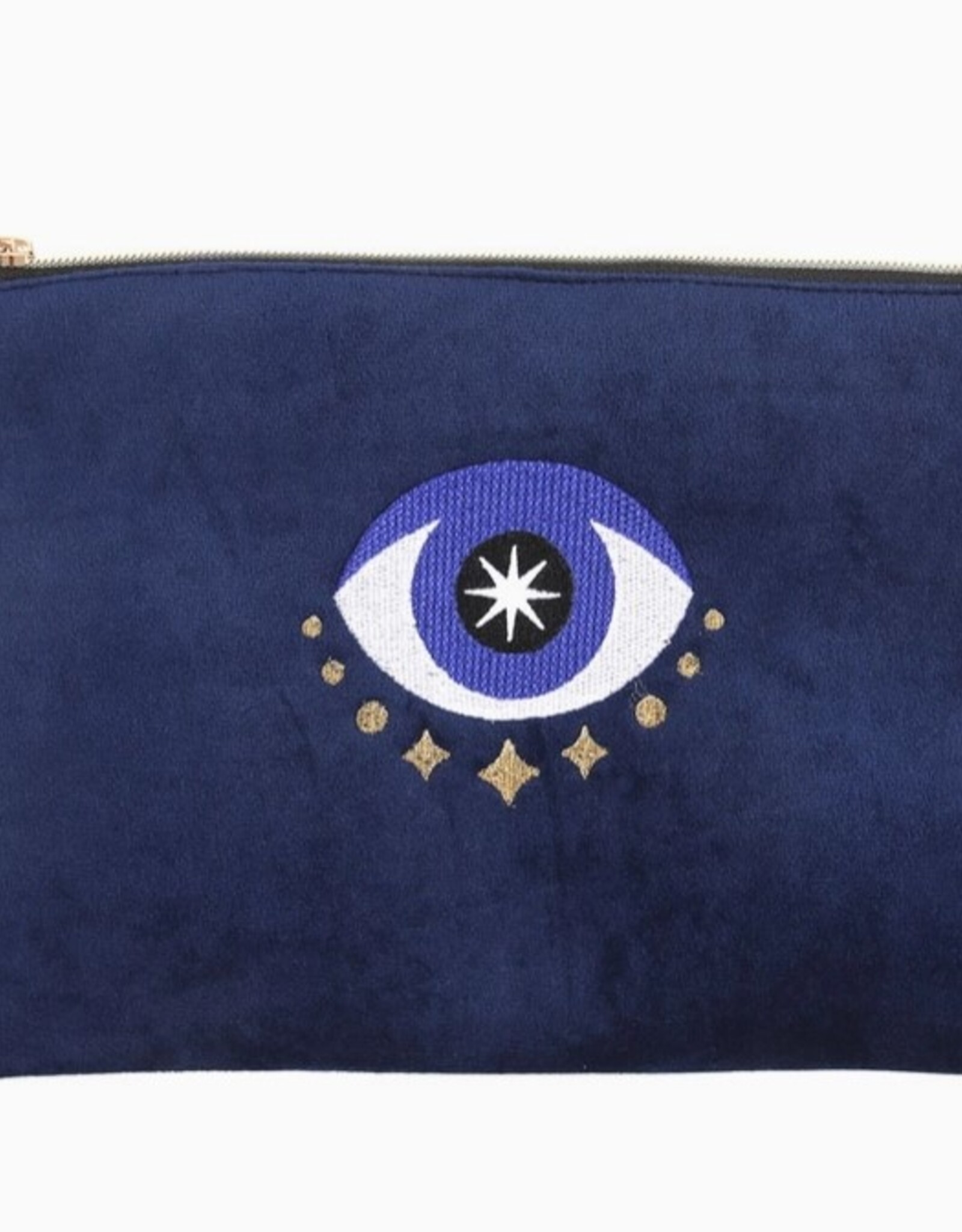 *All Seeing Eye Velvet Make Up Bag