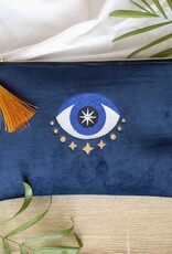 *All Seeing Eye Velvet Make Up Bag