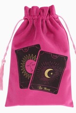 *Pink Tarot Cards Drawstring Pouch