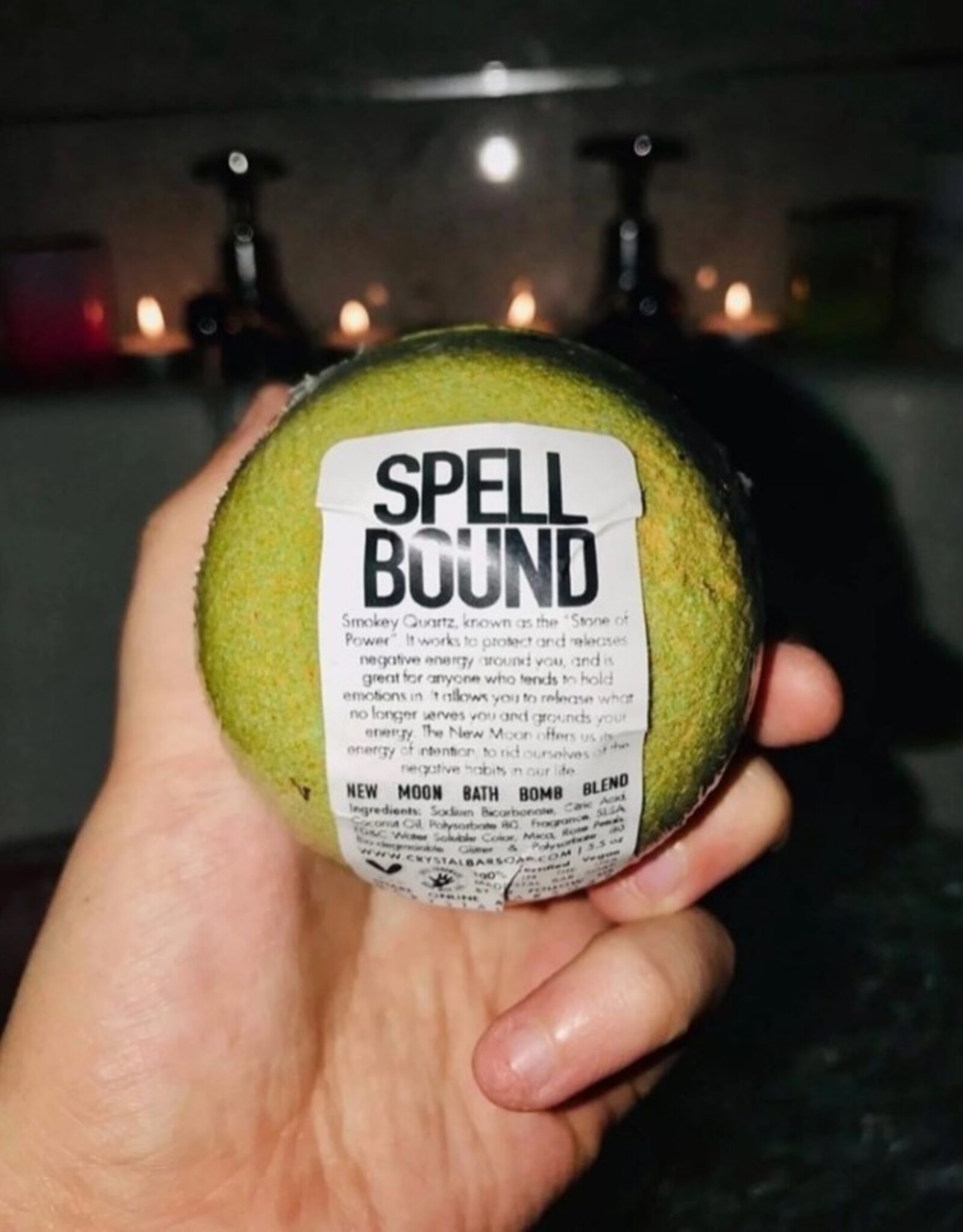 Spellbound - Crystal Infused Bath Bomb