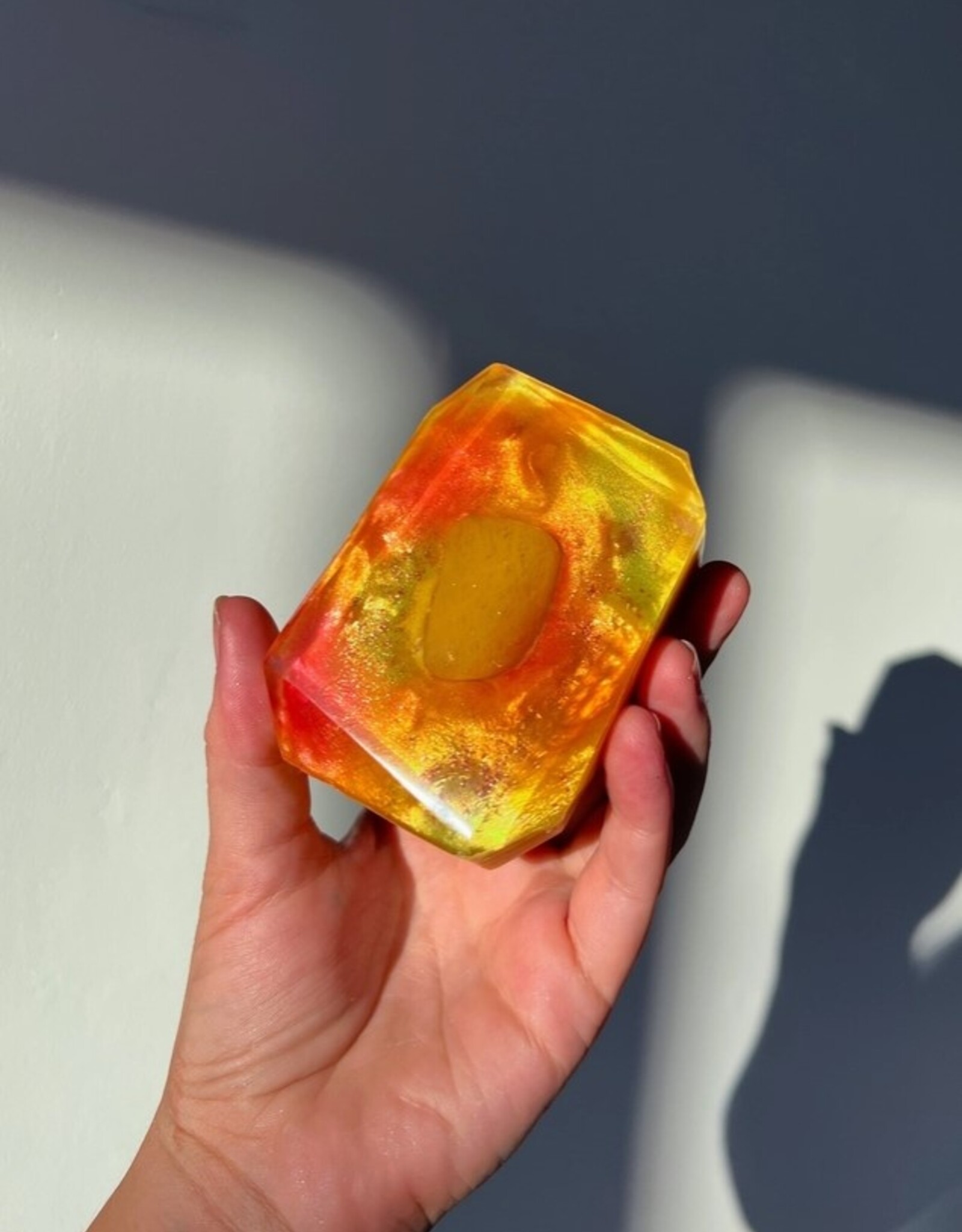 Crystal Infused Soap *Autumn Air Fall Inspired 7 oz