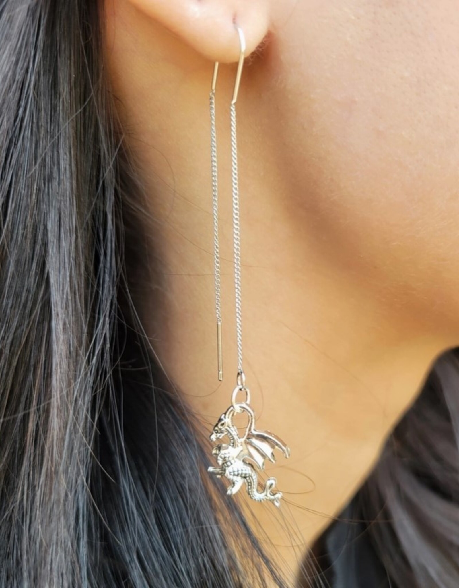 *Dragon Threader Earrings - Thread Earrings