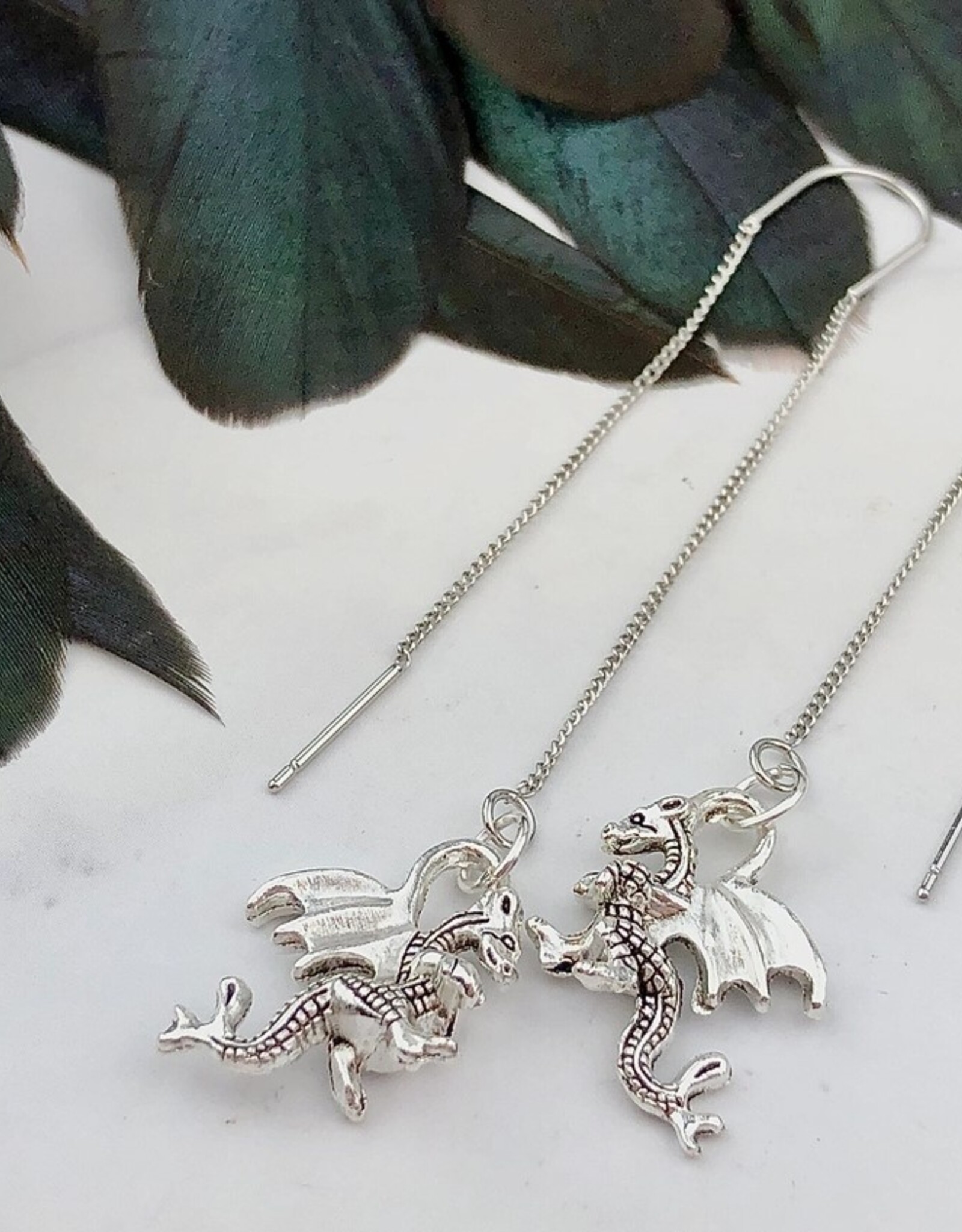 *Dragon Threader Earrings - Thread Earrings
