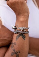 Viking Bracelet - Dragon Bracelet - Norse Bracelet | Garnet Viking Bracelet - Dragon Bracelet - Norse Bracelet | Garnet