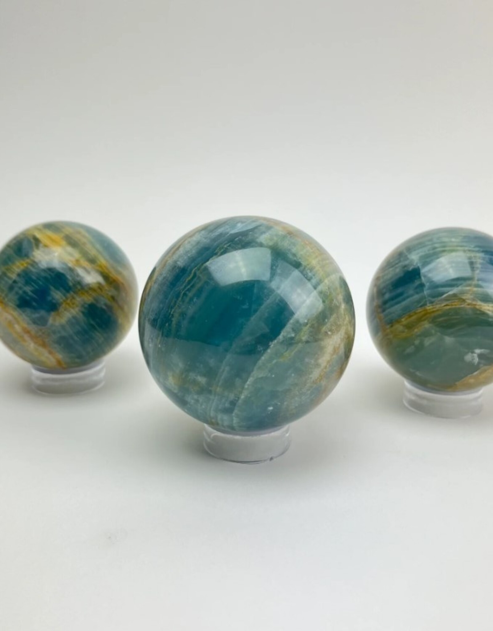 Blue Onyx | Spheres | 65-75mm