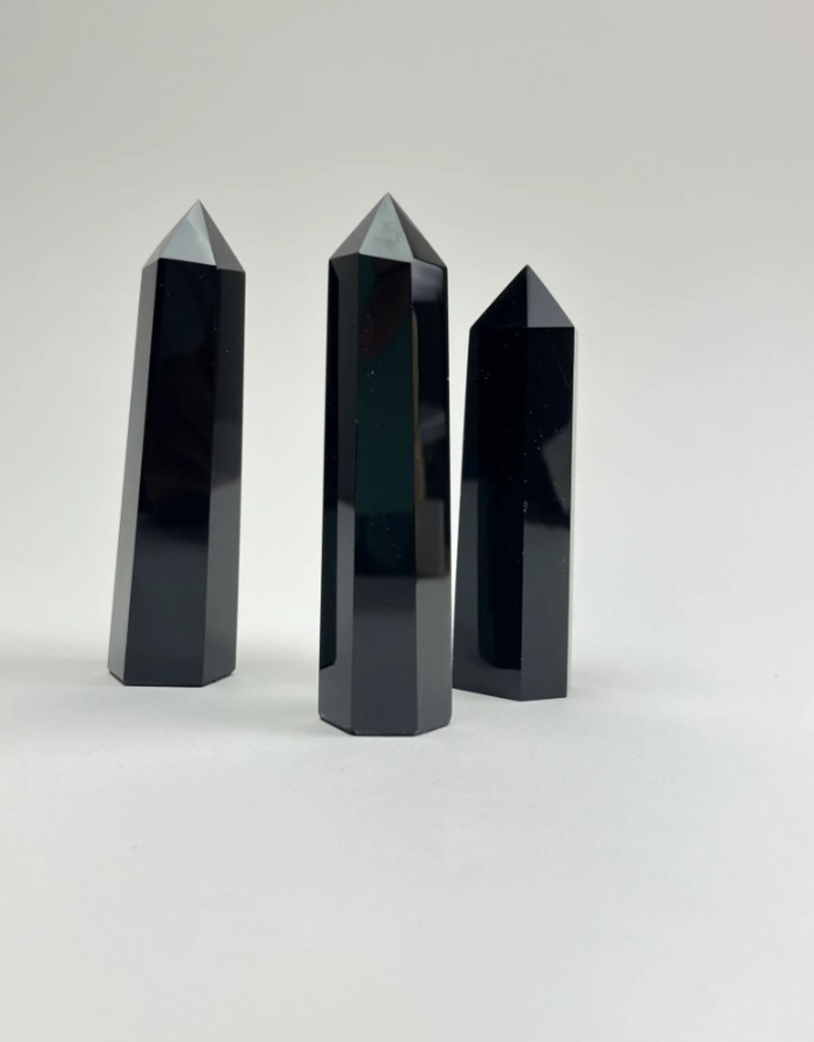 Black Obsidian | Standing Points | 85-95mm