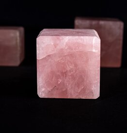 Rose Quartz Cube  | 40-50mm