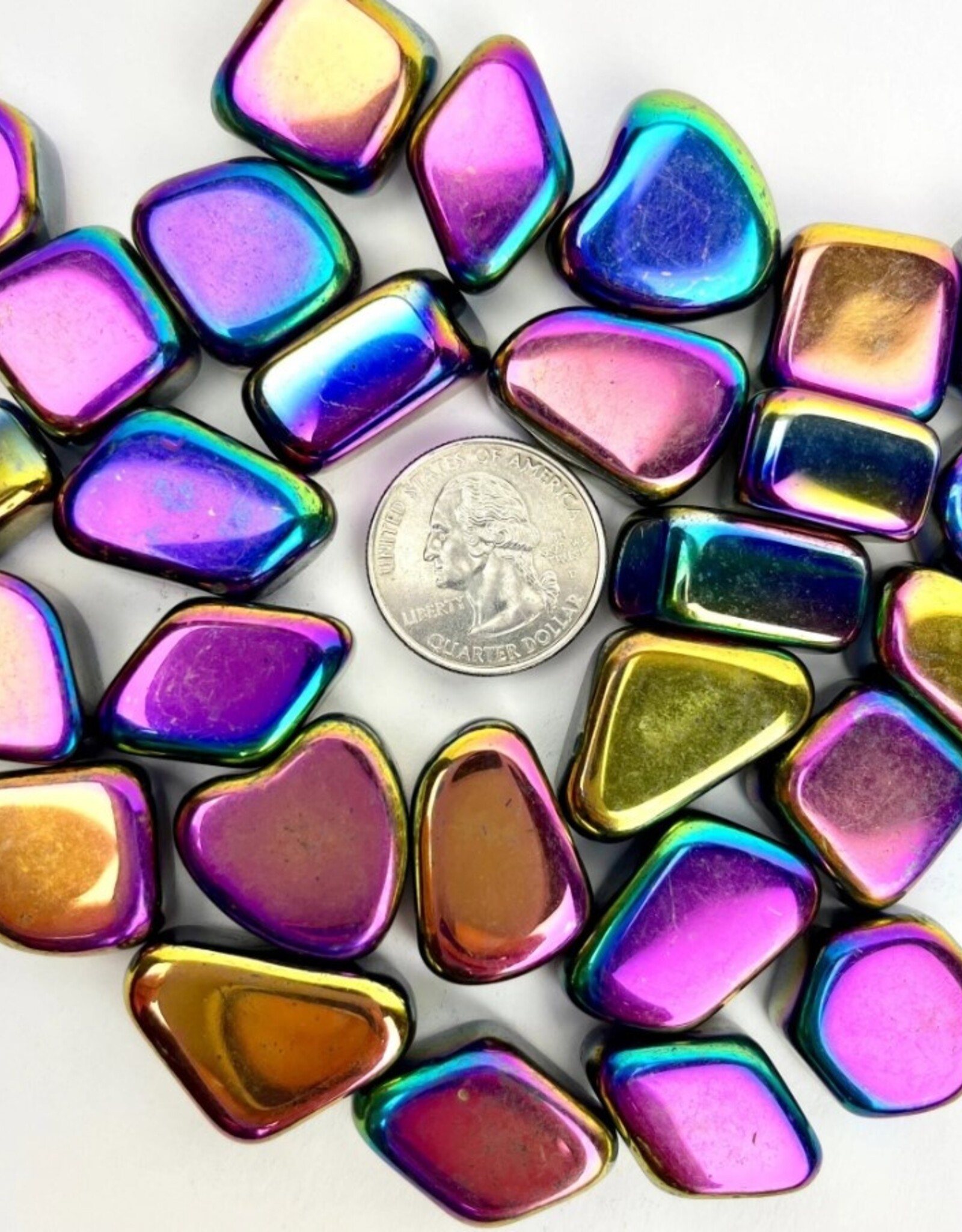 Rainbow Hematite | Tumbled | 20-25mm