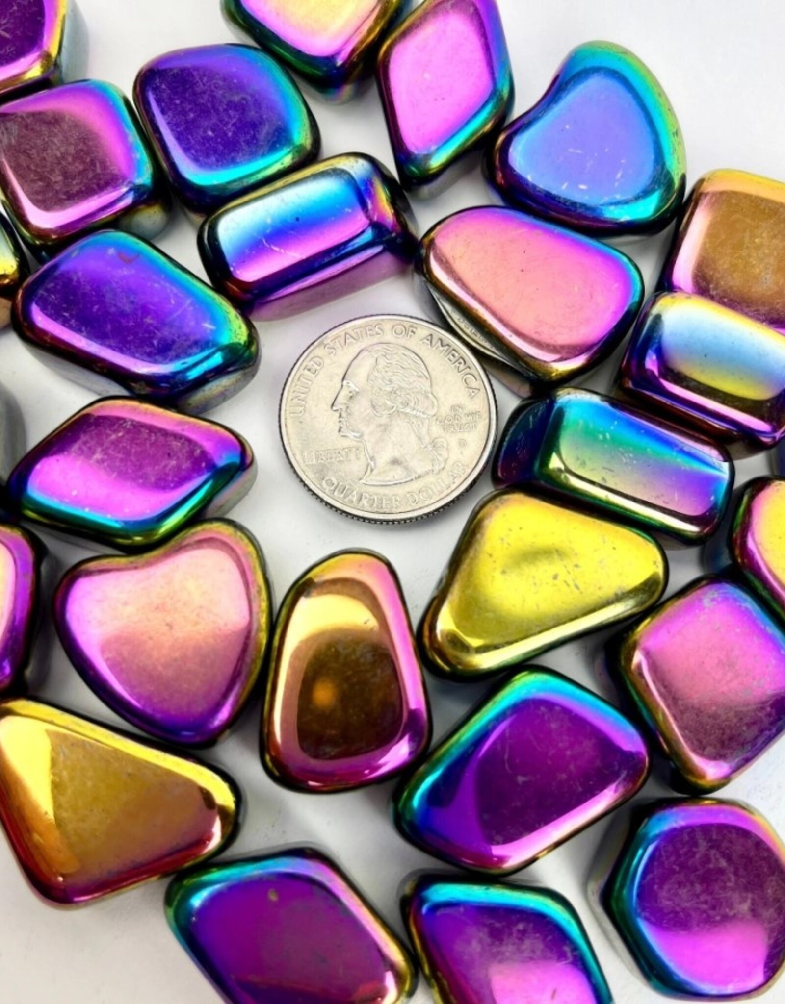 Rainbow Hematite | Tumbled | 20-25mm