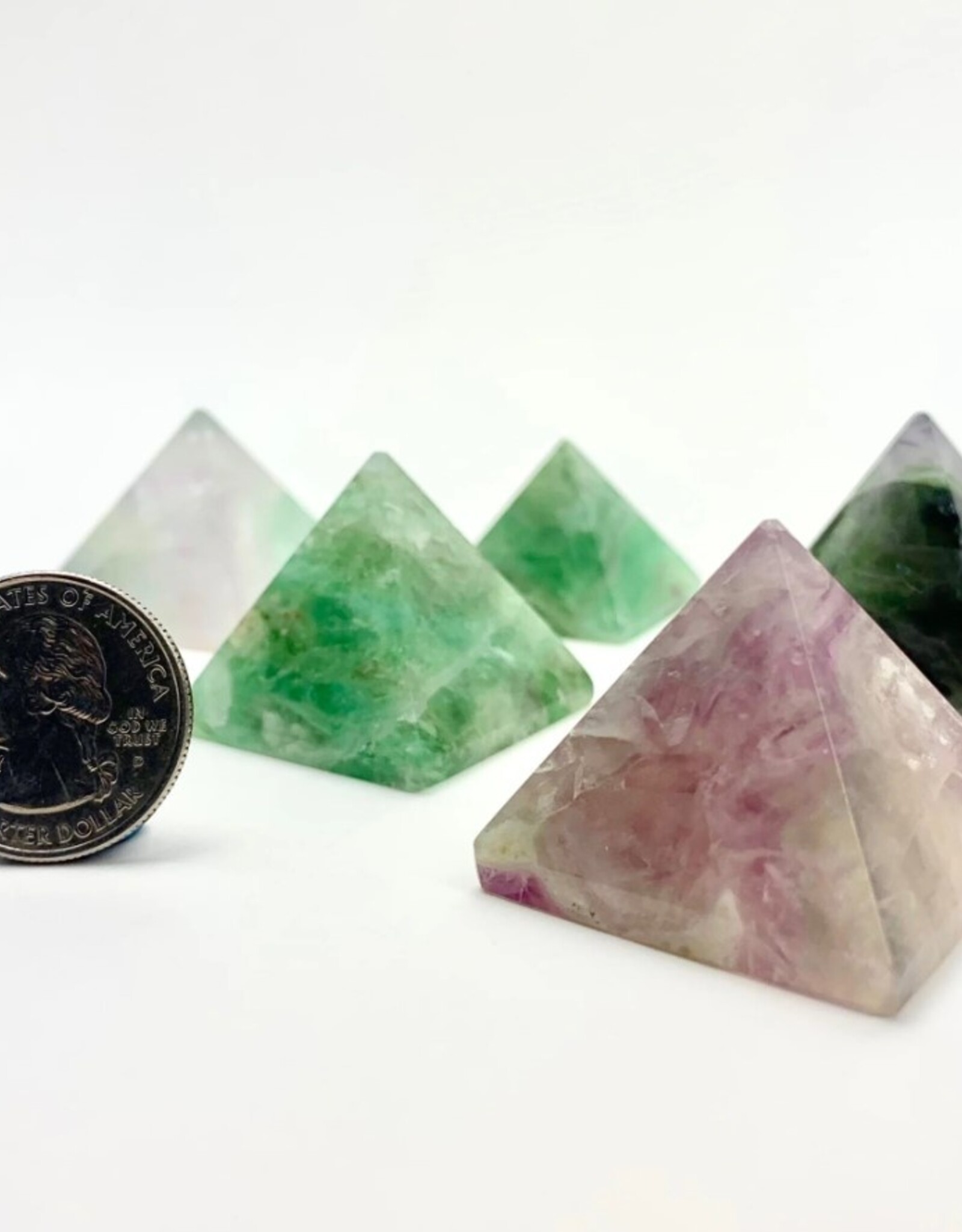 Fluorite Pyramids | 25-30mm