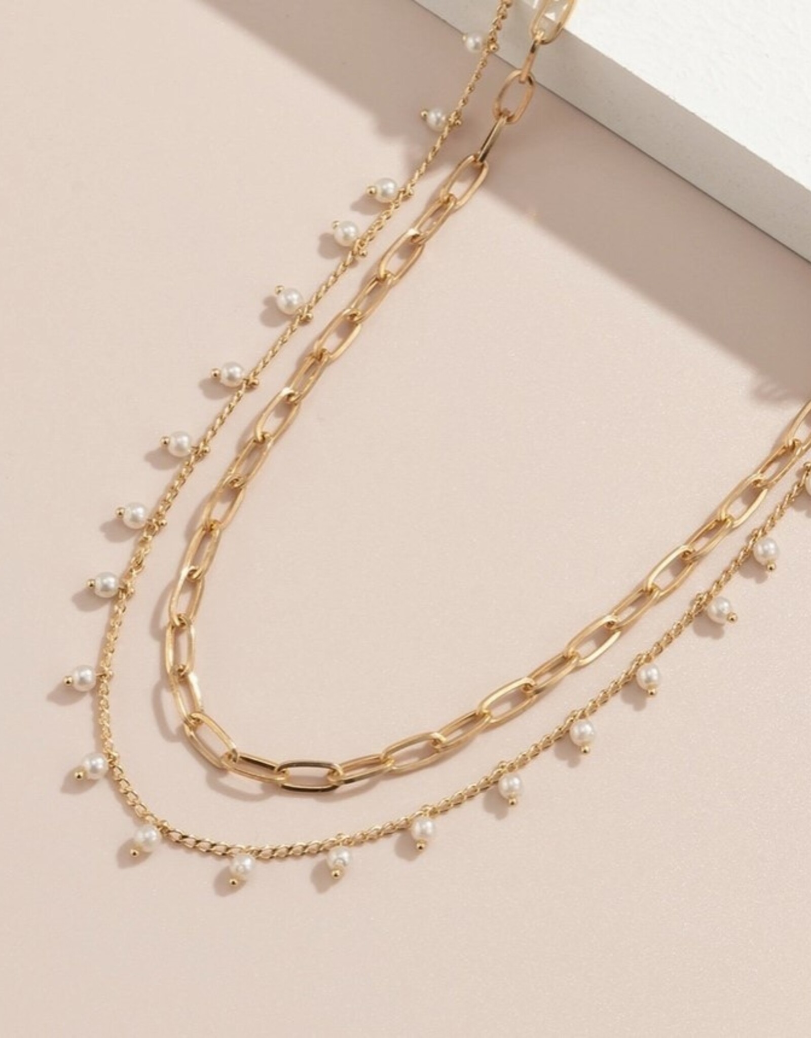 Gold Circle Charm Beaded Belly Chain in Solid Copper |