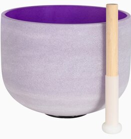 10" Colored Crystal Singing Bowls |