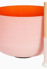 10" Colored Crystal Singing Bowls |