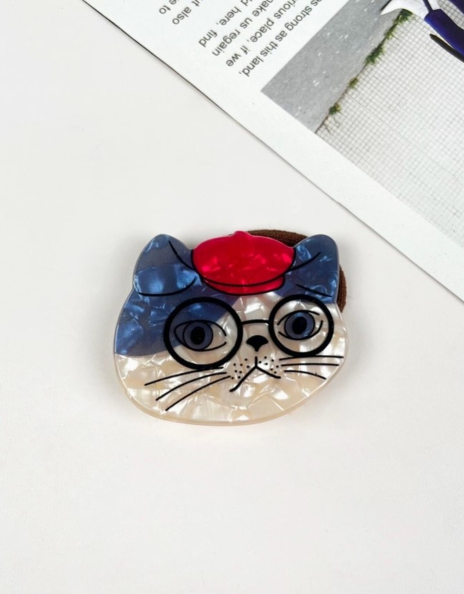 Lovely Cartoon Cat Hair Tie |