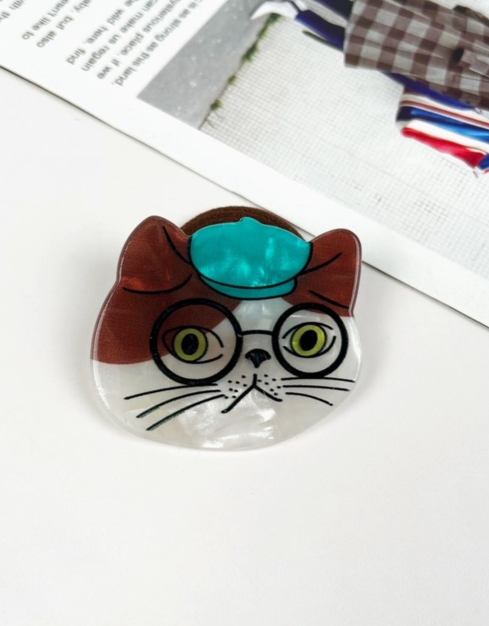 Lovely Cartoon Cat Hair Tie |
