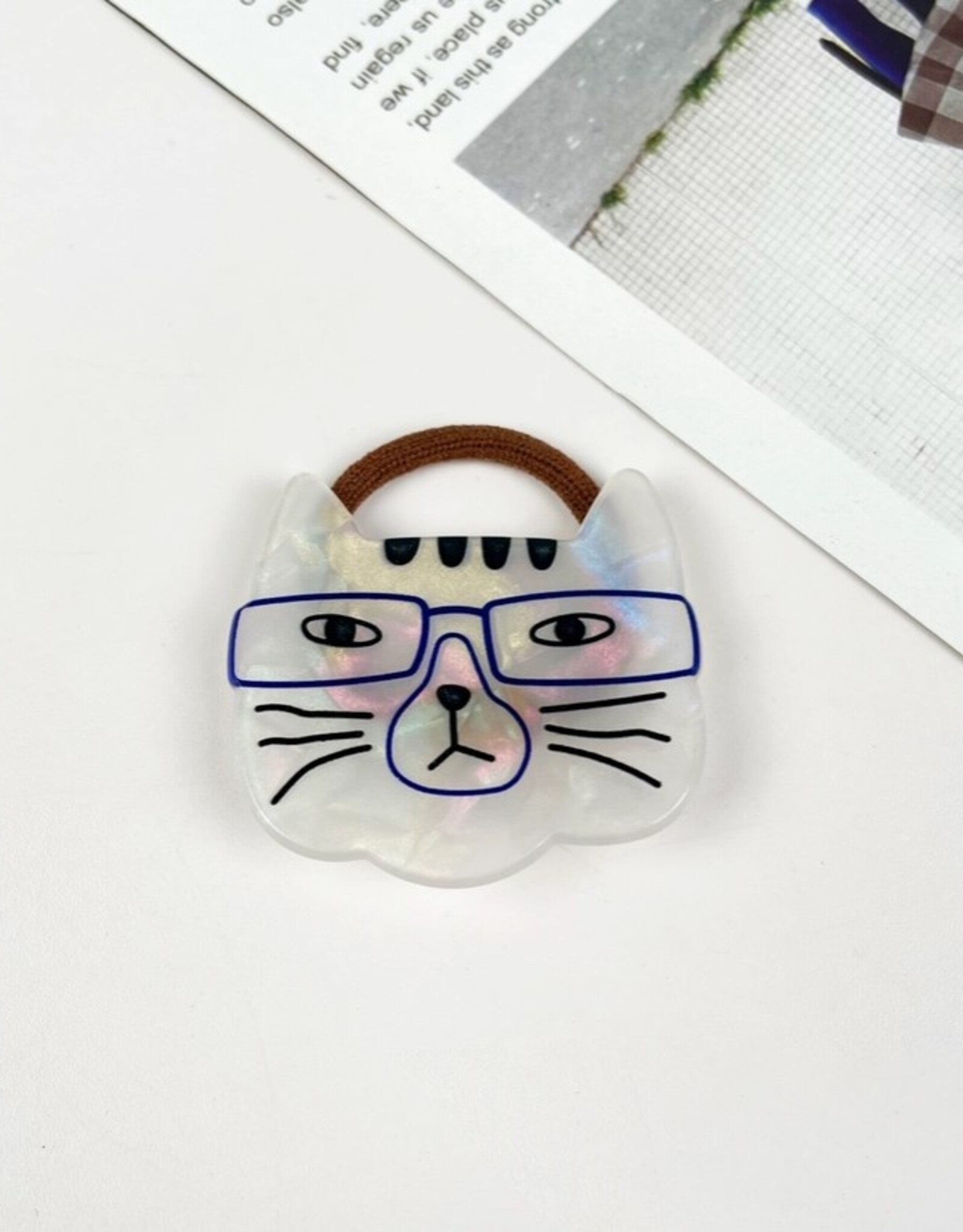 Lovely Cartoon Cat Hair Tie |