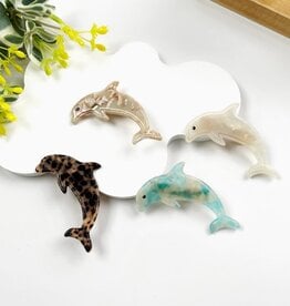 Acetate Dolphin Duckbill Clip |
