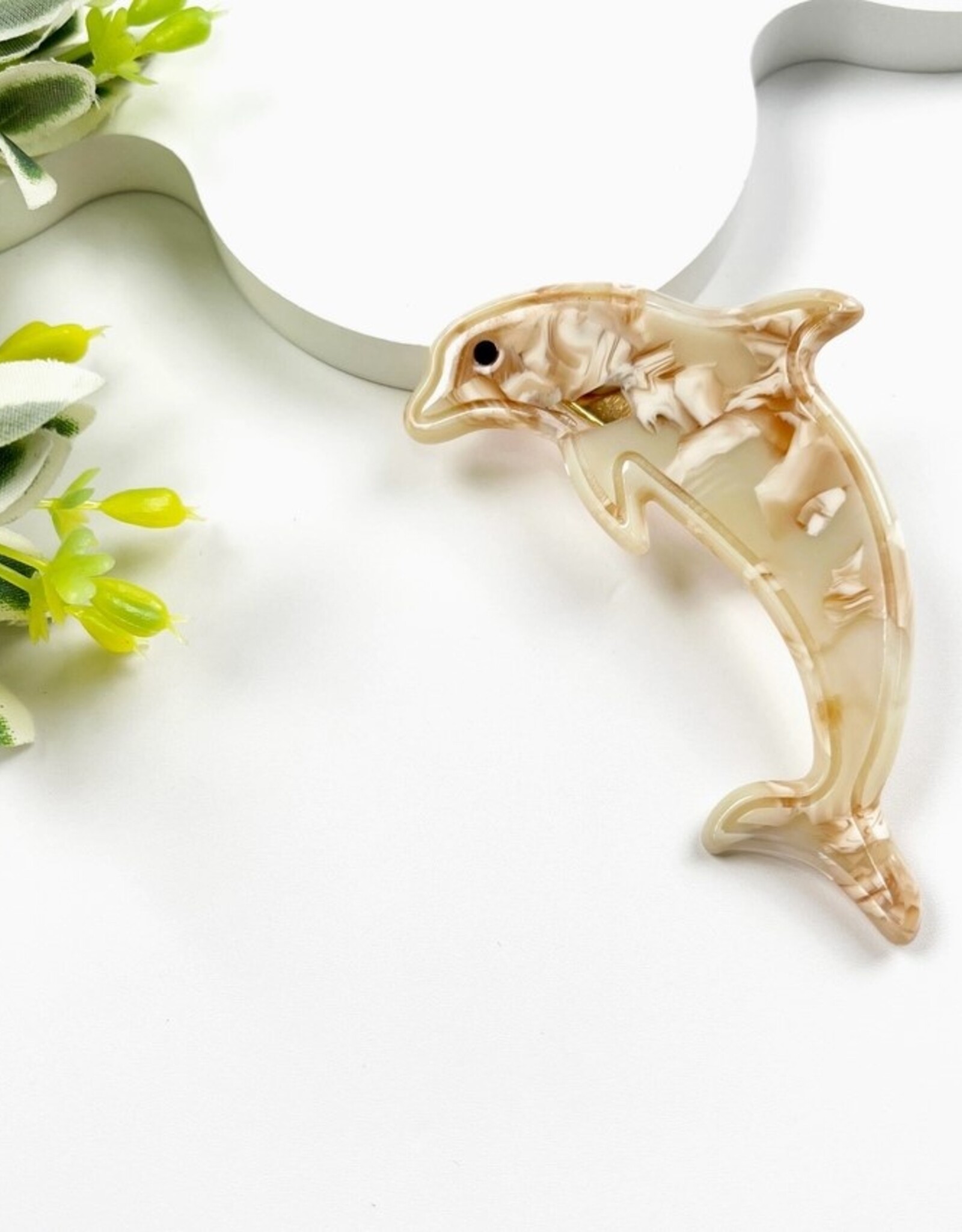 Acetate Dolphin Duckbill Clip |