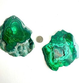 Malachite | Polished Slice | 120-140mm
