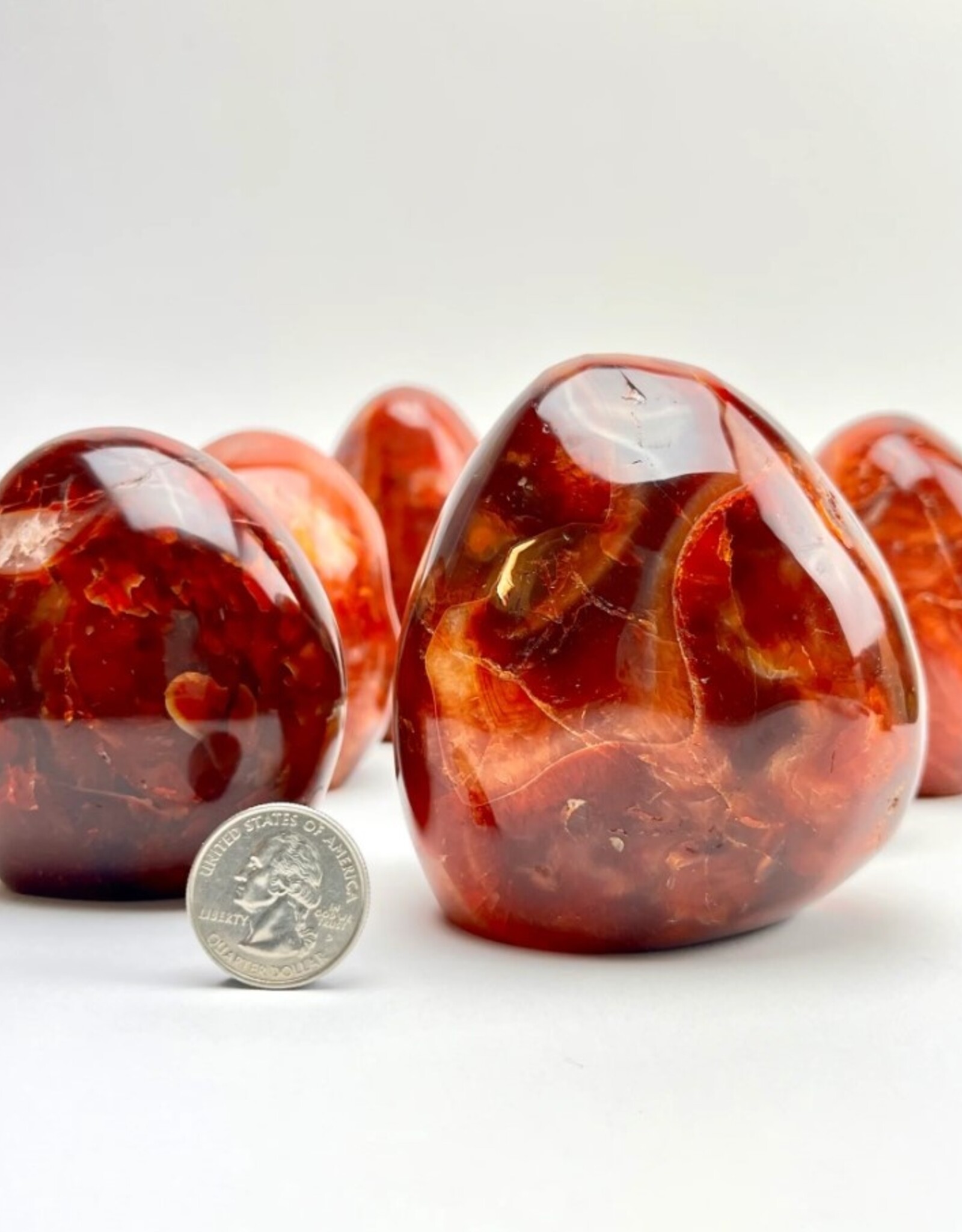 Carnelian | Freeform Statue | 70-100mm |