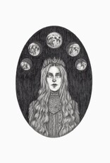 Selene Fine Art Print - Greek Goddess of the Moon 8x10