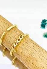 Zodiac Gold Rings |