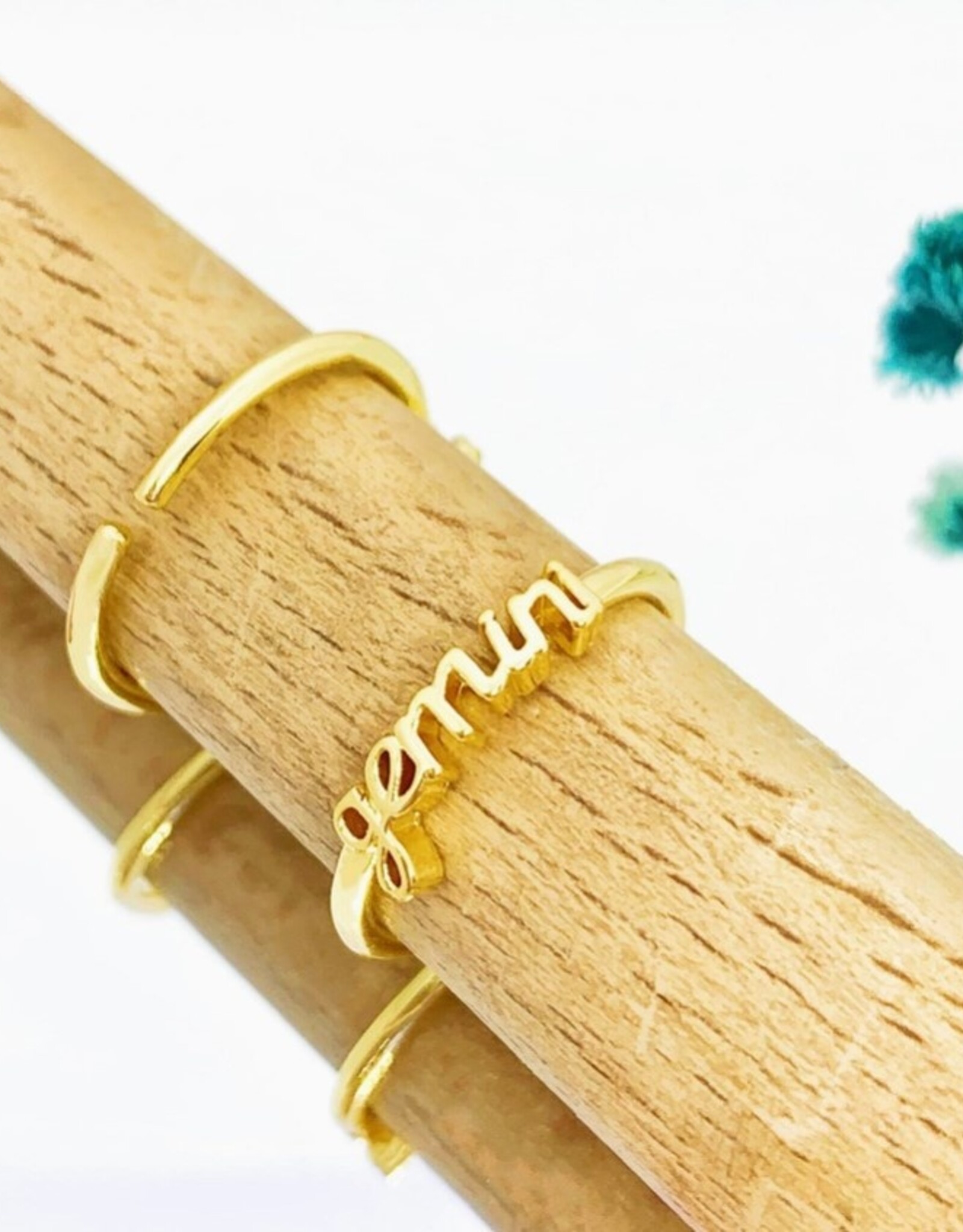 Zodiac Gold Rings |