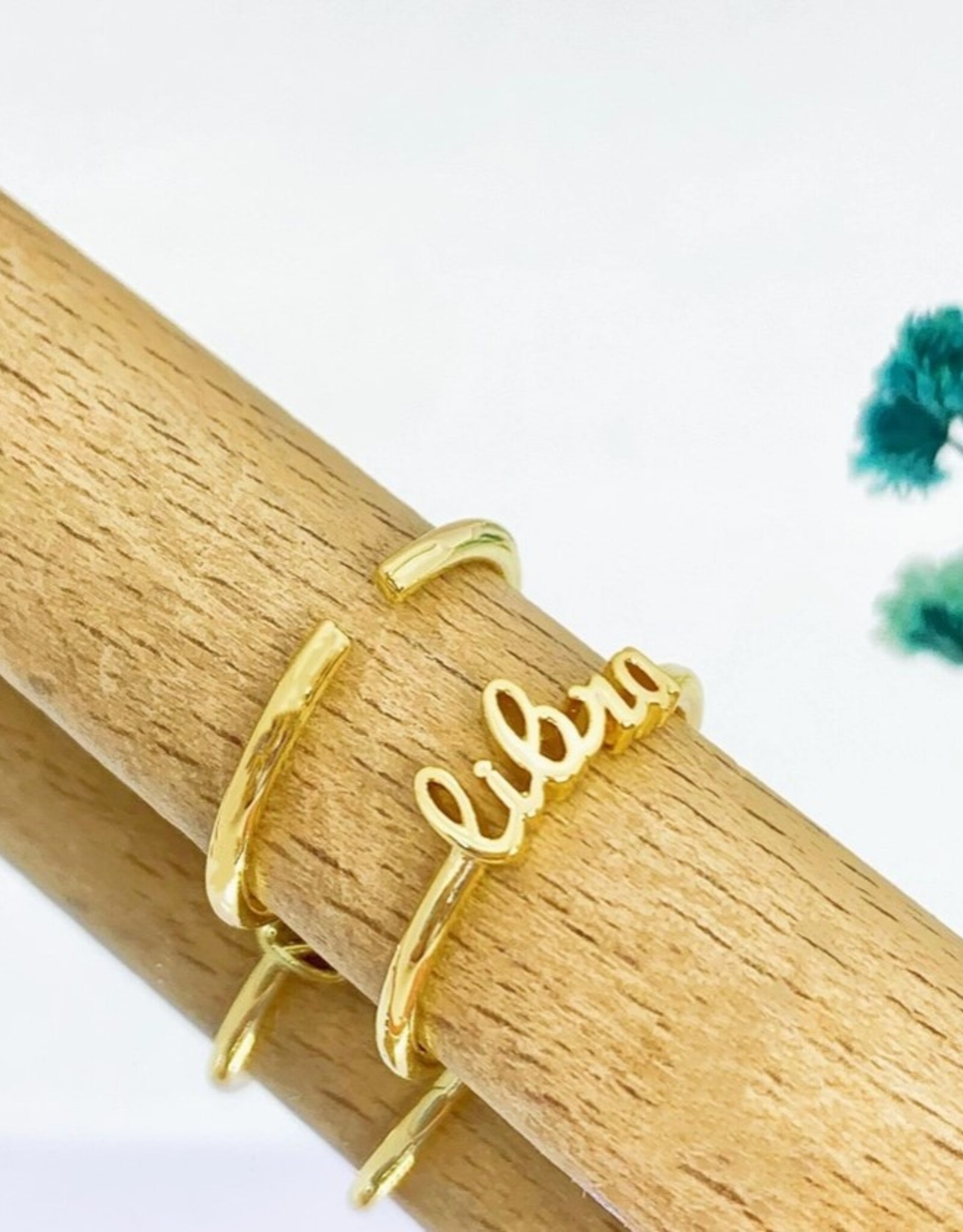 Zodiac Gold Rings |