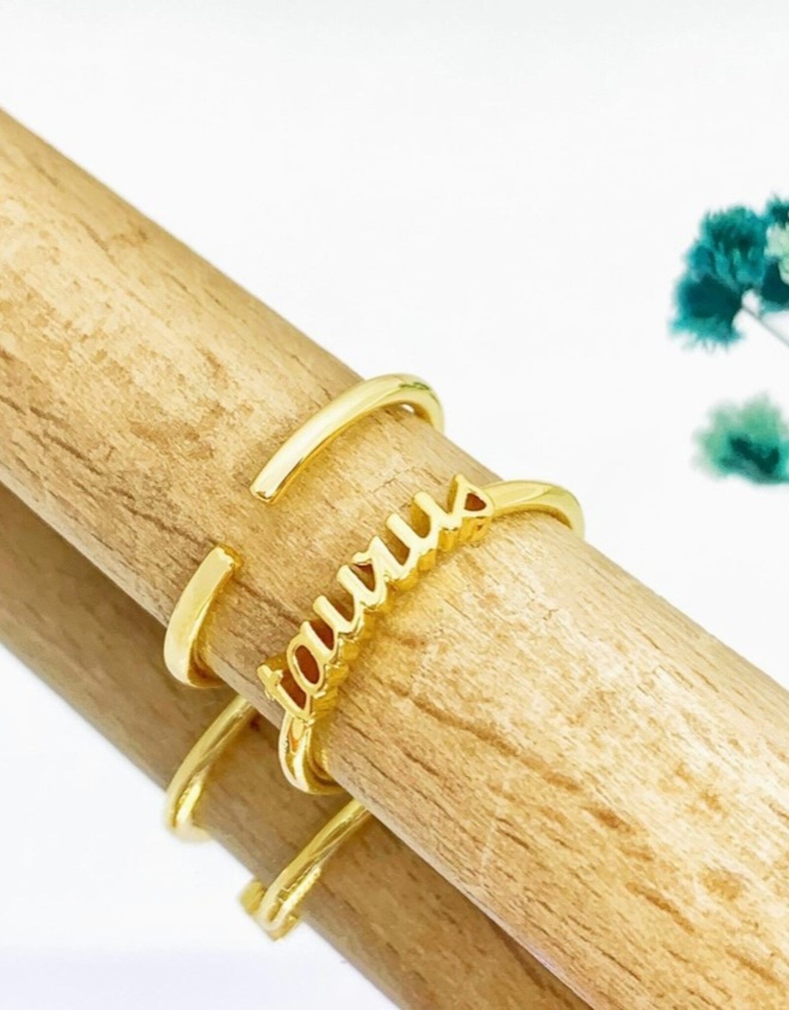 Zodiac Gold Rings |