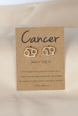 Dainty Gold Zodiac Earrings |